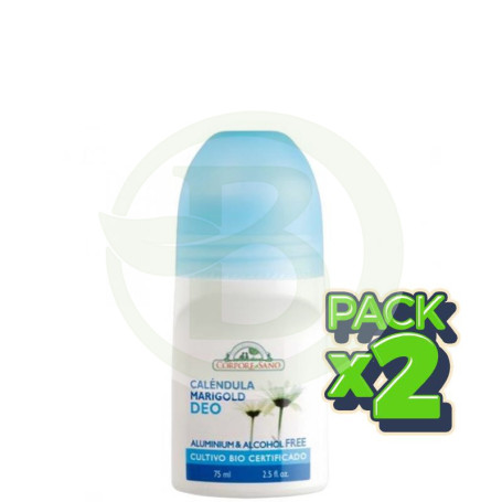 Pack 2x Desodorante Caléndula 75Ml. Corpore Sano