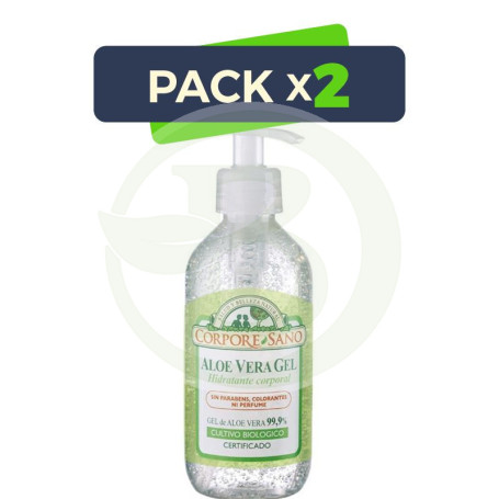 Pack 2x Gel De Aloe Vera 300Ml. Corpore Sano