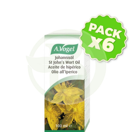Pack 6x Aceite de Hipérico 100Ml. Bioforce