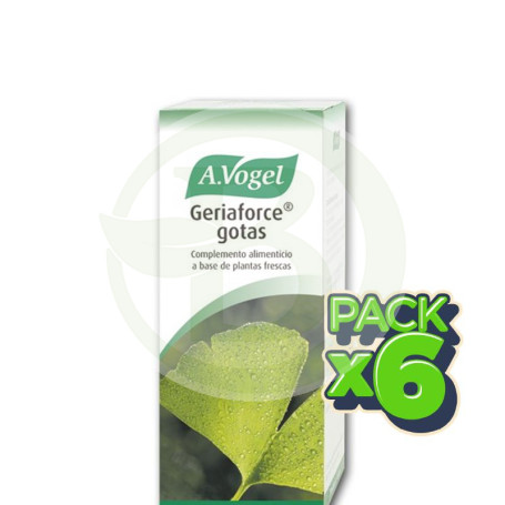 Pack 6x Ginkgoforce 100Ml. A. Voguel (Bioforce)