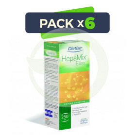 Pack 6x Hepamix 250Ml. Dietisa