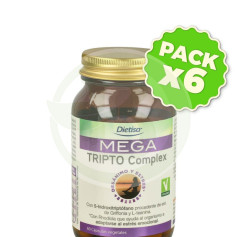 Pack 6x Mega Tripto Complex 60 Capsule Dietisa