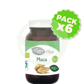 Pack 6x Maca BIO 120 Cápsulas El Granero
