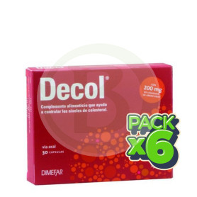 Pack 6x Decol 30 Cáspulas Dimefar