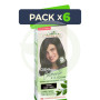 Pack 6x Crema Colorante Henna Negro 80Ml. Corpore Sano