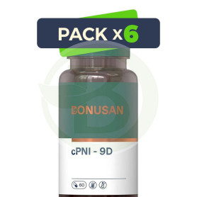 Pack 6x Cpni - 9D 60 Cápsulas Bonusan