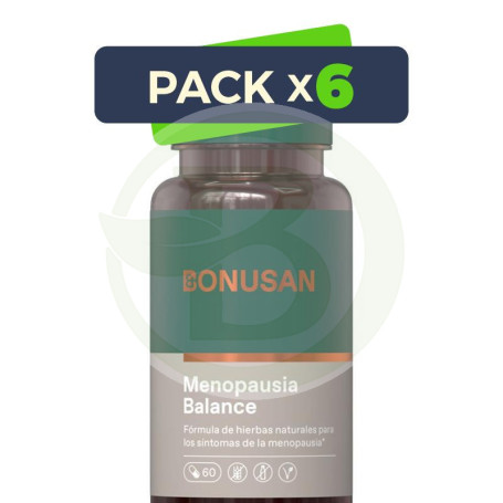 Pack 6x Menopausia Balance 60 Cápsulas Bonusan