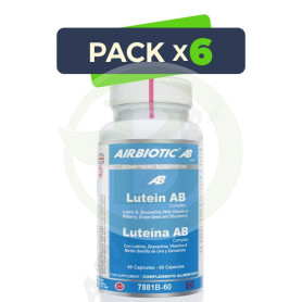 Pack 6x Luteína AB Complex 60 Cápsulas Airbiotic