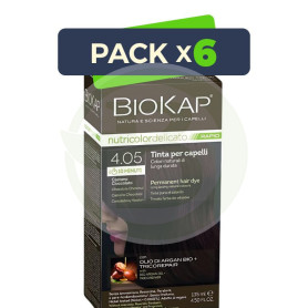 Pack 6x Rapid Delicato 4.05 Castaño Chocolate 135Ml Biokap