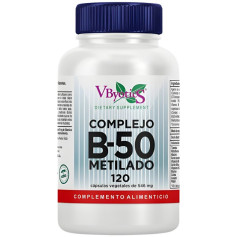 Complesso B50 Metilato 120 Capsule Vbyotics