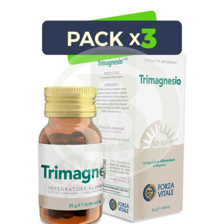 Pack 3x Trimagnesio 25Gr. Forza Vitale