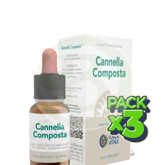 Pack 3x Cannella Composta 10Ml. (Plata) Forza Vitale