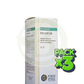 Pack 3x Fraxifor E-27 Forza Vitale