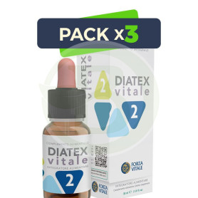 Pack 3x Diatex Vitale 2 30Ml. Forza Vitale