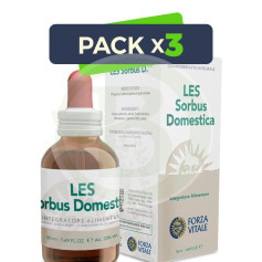 Pack 3x Les Sorbus Domestica (Serbal) 50Ml. Forza Vitale