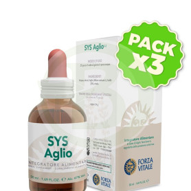 Pack 3x SYS Aglio 50Ml. Forza Vitale