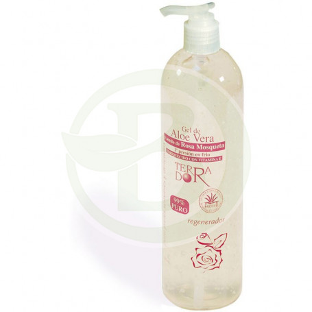 Gel di aloe vera e rosa canina 500 ml. Derbos