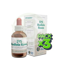 Pack 3x Sys Rodiola Rosea 50Ml. Forza Vitale