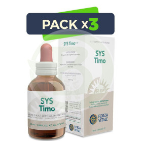 Pack 3x Sys Timo Volgare 50Ml. Forza Vitale