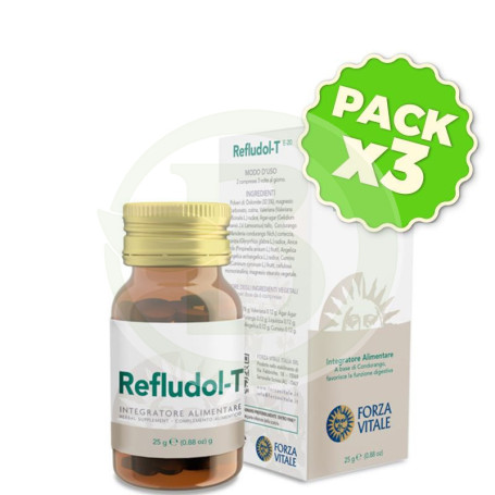 Pack 3x Refludol-T 25Gr. Forza Vitale