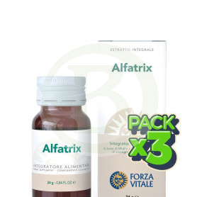 Pack 3x Alfatrix 24 Gr 60 Comprimidos Forza Vitale