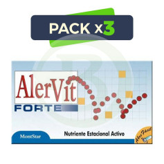 Pack 3x Alervit Forte (Allergie) Montstar