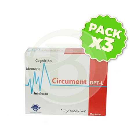 Pack 3x Circument (Circulación Cerebral) Montstar