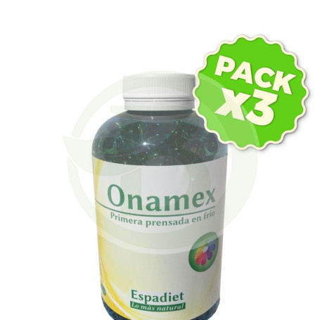 Pack 3x Onamex + S/C 200 Cápsulas Montstar