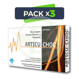 Pack 3x Articuchoc 10 Viales Espadiet