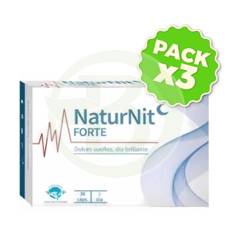 Pack 3x Naturnit Forte 30 Capsulas Espadiet