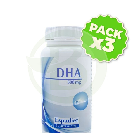 Pack 3x Dha 100 Perlas Espadiet