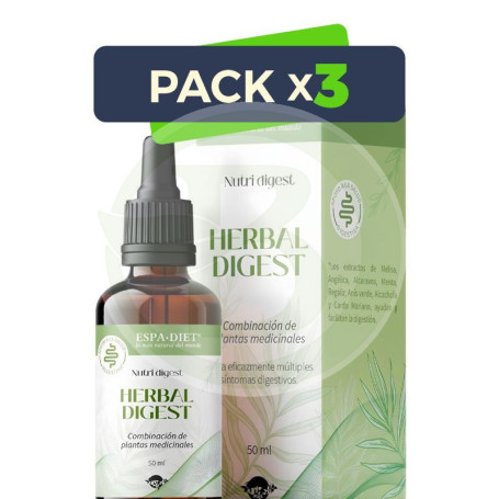 Pack 3x Herbal Digest 50Ml Espadiet