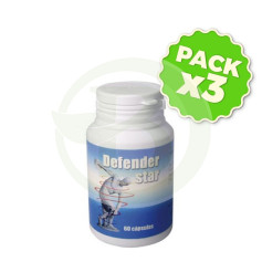 Pack 3x Defender Star con Lattoferrina 60 Capsule Jellybell