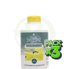Pack 3x Onagrabell 400 Perlas Jellybell
