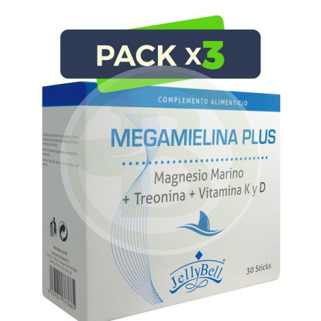 Pack 3x Megamielina Plus 30 Sticks Jellybell