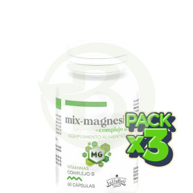 Pack 3x Mix-Magnesio 60 Cápsulas Jellybell