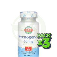 Pack 3x Pycnogenol 60 Compresse Kal