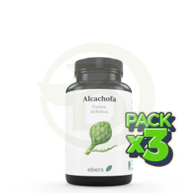 Pack 3x Alcachofa 500 Mg 60 Comp Ebers