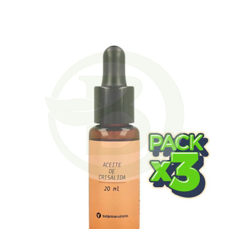 Pack 3x Aceite De Crisálida De Seda 20Ml Ebers