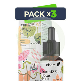 Pack 3x Dormizzen Gotas Petit 50 Ml Ebers