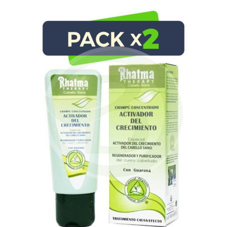 Pack 2x Champú Concetrado Activador de Crecimiento 100Ml. Rhatma