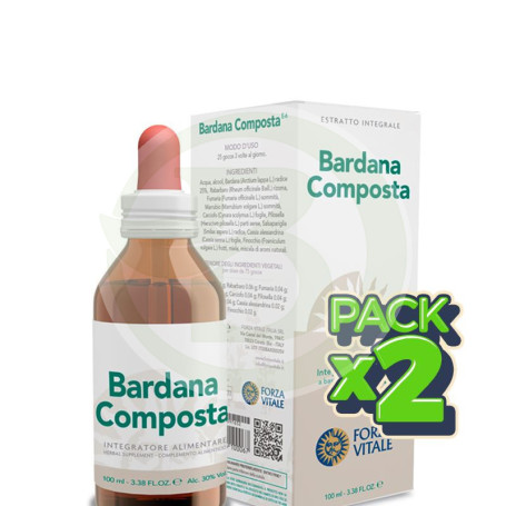 Pack 2x Bardana Composta 100Ml. (Bardana Compuesta) Forza Vitale