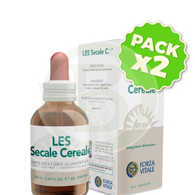 Pack 2x Les Secale Cereale (Centeno)﻿ 50Ml. Forza Vitale