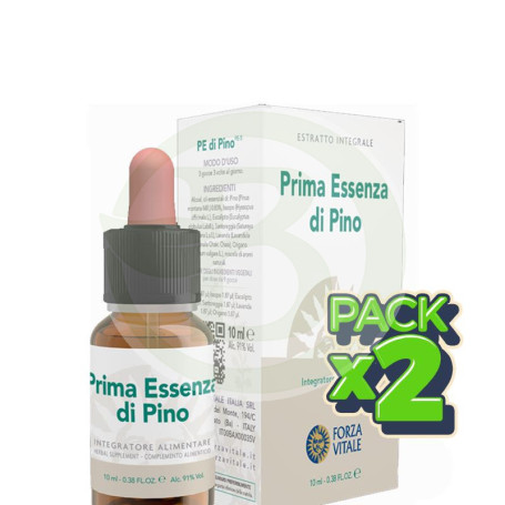 Pack 2x Primera Esencia de Pino 10Ml. Forza Vitale
