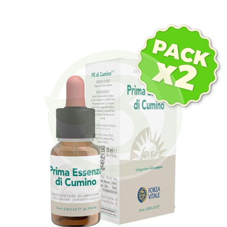 Pack 2x Primera Esencia de Cumino 10Ml. Forza Vitale