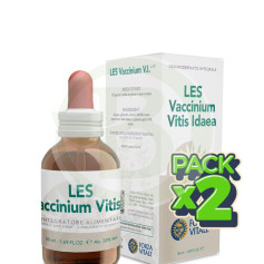 Pack 2x Les Vaccinum Vitis (Arándano Rojo) 50Ml. Forza Vitale