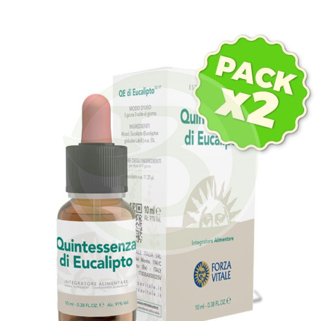 Pack 2x Quintaesencia de Eucalipto 10Ml. Forza Vitale