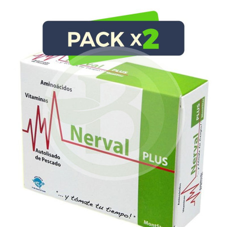 Pack 2x Nerval Plus 45 Cápsulas Espadiet