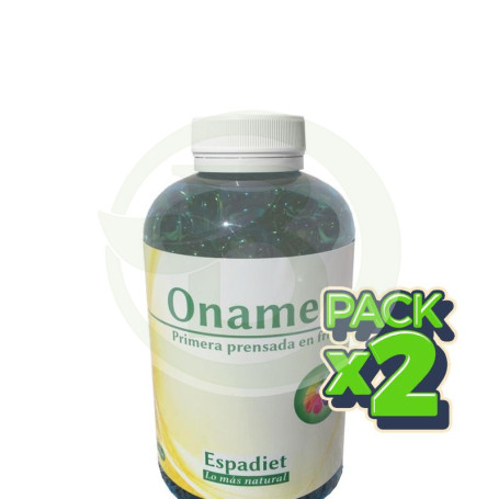 Pack 2x Onamex+ 50 Perlas S/C 450 Cápsulas Espadiet
