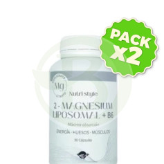 Pack 2x Magnesium 2 Liposomal + B6 90Capsule Espadiet